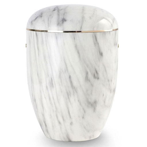 Marmorean: Alabaster White Urn
